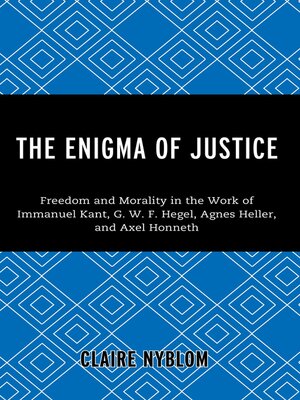 cover image of The Enigma of Justice